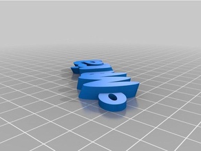 marta Schlüsselanhänger angepasst 3d print model - Mito3D