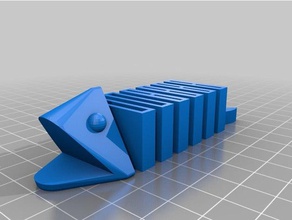 sd card holder fish organization customized 3d print model - Mito3D