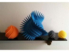 dragon eggs decor customizer generative openscad phyllotaxis 3d print model - Mito3D