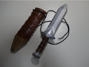 romain épée accessoires 3d print model - Mito3D