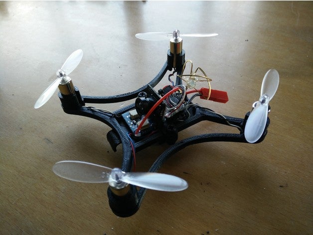 easy swap système de micro 105 fpv quadcopter rc des véhicules 85mm 8mm racing fx798t le graphène jbee quad microfpv micromotorwarehouse microquad microquads scisky frame remix rippingballs tinywhoop minuscule whoop 3D print model - Mito3D