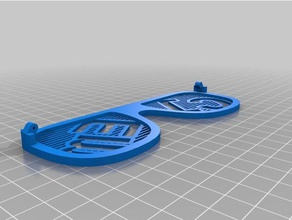 Lünetten clems Brille angepasst 3d print model - Mito3D