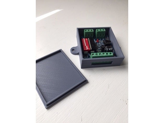dumb dmx controller case electronics dmx512 led 3D print model - Mito3D