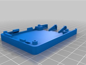 raspberry slim case cover remix electronics pi housing rasperrypi 3d print model - Mito3D