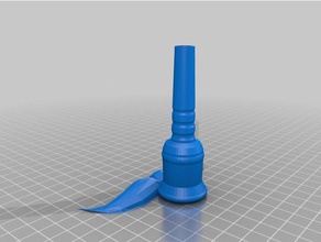 my customized mouthstachepiece music 3d print model - Mito3D