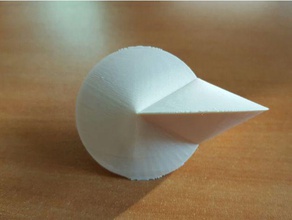 rolling lady math art cones 3d print model - Mito3D