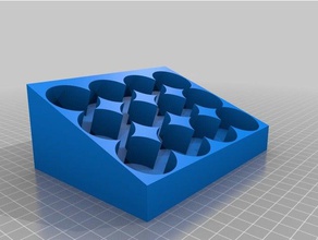 meine individuelle Farb-Flaschenhalter Container 3d print model - Mito3D