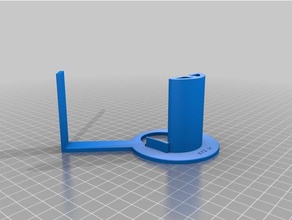 da vinci mini spool holder guide 3d printer accessories 3d print model - Mito3D