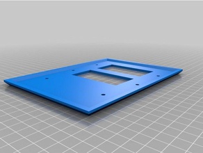 Küche-Kabinett-led relais-Abdeckung Haushalt angepasst 3d print model - Mito3D