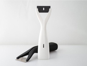 large razor scraper handle tools 3d print model - Mito3D