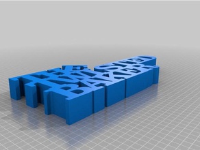 torcida do padeiro esculturas personalizado 3d print model - Mito3D