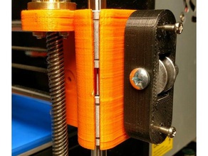 i3 x-axis gt2 pully holder belt tensioner 3d printer accessories 3dprintable pulley mods prusa 3d print model - Mito3D