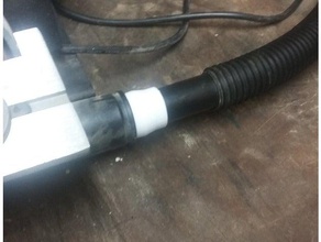 dust port shop vac adapter parts collection vacuum 3d print model - Mito3D