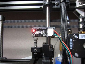 hypercube-Achse Endschalter 8 10 mm montieren 3d Drucker Teile corexy endschalterbefestigung 3d print model - Mito3D