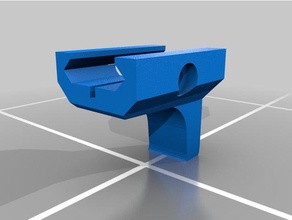küçük ön kavrama spor açık havada foregrip picatinny 3d print model - Mito3D