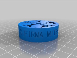 emmets gear bearing withres firma mitescere nescit text mechanical toys customized 3d print model - Mito3D