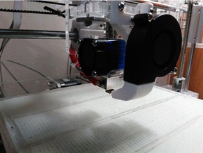 deflector fan sunhokey prusa i3 3d printer parts 3d print model - Mito3D