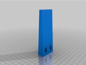 254mm supports bottom rails 4 inch axis 3d printer parts customized 3d print model - Mito3D