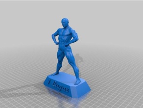 1 lugar muscula&ccedilao sculptures 3d print model - Mito3D