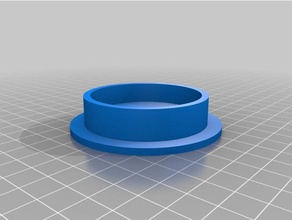 58 mm bobina foro del cuscinetto a sfere adattatore 8 vite 3d la stampante accessori 1kg spool titolare rullo 3d print model - Mito3D
