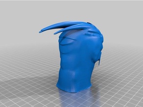 garrus vakarian head scans replicas 3d print model - Mito3D