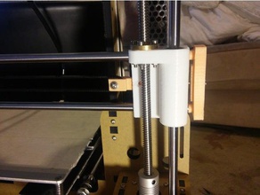 x-axis belt tensioner long remix 3d printer accessories anet a8 3d print model - Mito3D
