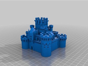 castillo de los edificios estructuras 3d print model - Mito3D