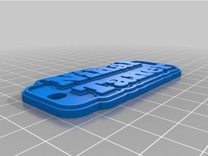 nihal keychains customized 3d print model - Mito3D