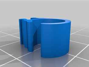 meine angepasste Kabel-clip 2020 extrusion frame 3d Drucker Teile 3d print model - Mito3D
