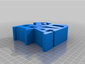 leggere sculture personalizzato 3d print model - Mito3D