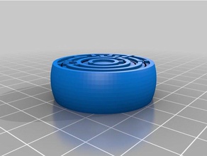 mon personnalisés labyrinthe gyro générateur de wo anneau la mode 3d print model - Mito3D