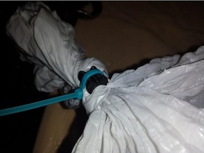 kravat çanta yardımcıları zip organizasyon çöp torbası geri dönüşüm depolama 3d print model - Mito3D
