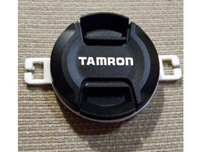 tamron nikon dual cap holder 52 62 mm camera lens 3d print model - Mito3D