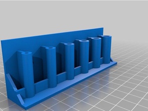 bondhus 6x raf organizasyon özelleştirilmiş 3d print model - Mito3D