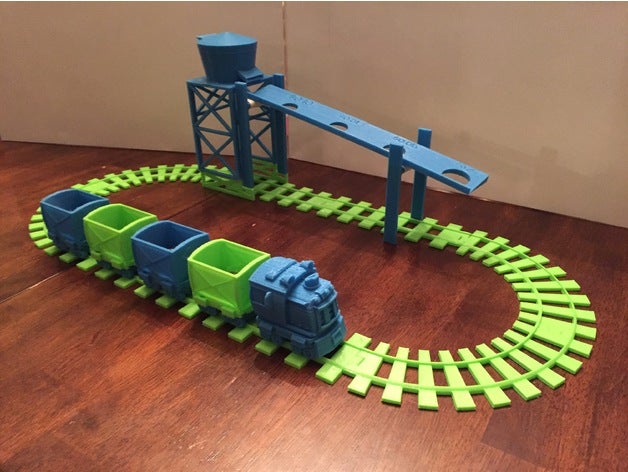 cambiare treno giocattolo telecomandati remixchallenge 3D print model - Mito3D