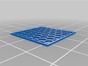 mon personnalisés hex modèle de la grille personnalisé 3d print model - Mito3D