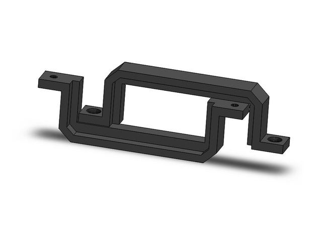 nitecore d4 mounting brackets - vape mod battery charger parts 18650 demeters workshop wall mount 3D print model - Mito3D