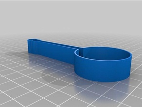 banjo cookie cutter kitchen & dining 3d print model - Mito3D
