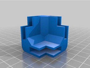 prueba 1 esquina caka partes personalizado 3d print model - Mito3D