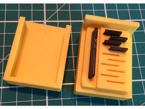 mirco sd card holder micro 3d print model - Mito3D