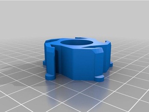 my customized spool hub adapter cheap oil 3d printer parts 3d print model - Mito3D