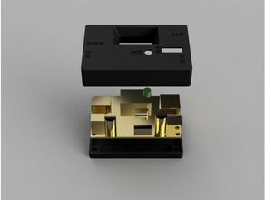 boîte de boîtier baite bte13-001 dc-tension dc step down converter le bricolage arduino la buck cas dc-dc puissance 3d print model - Mito3D