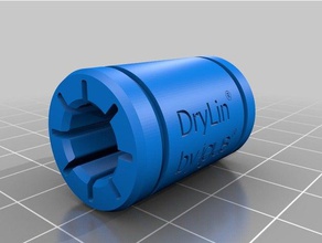 drylin bearing 10 mm shafts od 19 diy axis bearings bushing igus rjmp linear lm8uu 3d print model - Mito3D