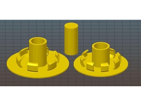 hatchbox filamento centros prusa i3 mkii Impresora 3d accesorios 3d print model - Mito3D