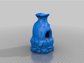 rust kleinen Ofen Gebäude & Strukturen Spiel Rost klein 3d print model - Mito3D