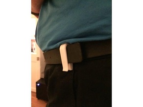 belt clip accessories 3d print model - Mito3D