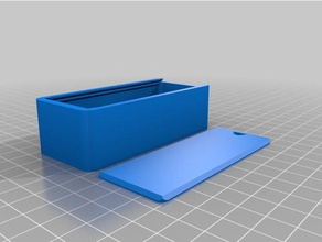 caixa redonda de tampa 90x40x26 recipientes personalizado 3d print model - Mito3D