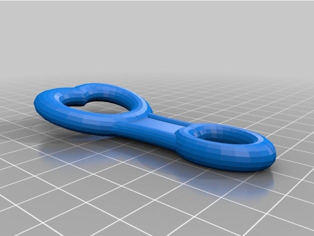heart fig 8 sport & outdoors 3D print model - Mito3D