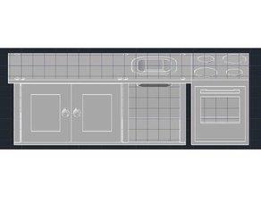 kitchen board playsets 3d print model - Mito3D