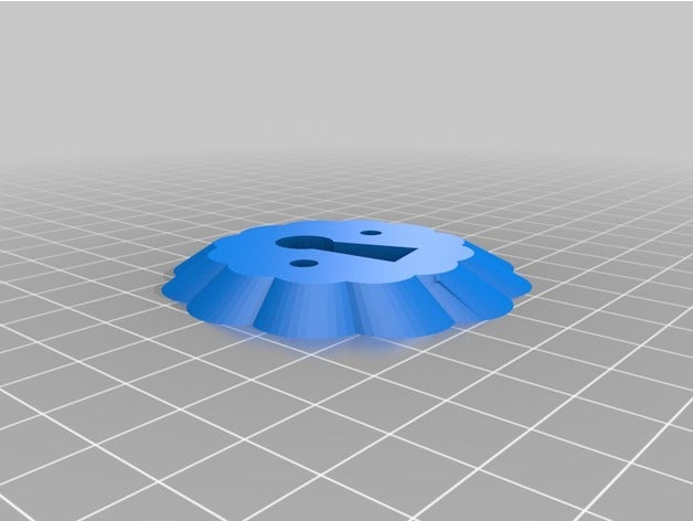 rosace de serrure la plaque 11 ménage 3dprintable porte trou partie le remplacement 3D print model - Mito3D